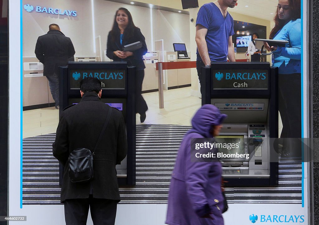 Barclays Plc Headquarters And Bank Branches Ahead of Full-Year Results Announcement