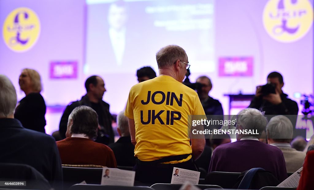 BRITAIN-POLITICS-VOTE-UKIP-CONFERENCE