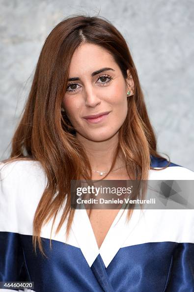 Gala Gonzalez attends the Emporio Armani show during the Milan... News