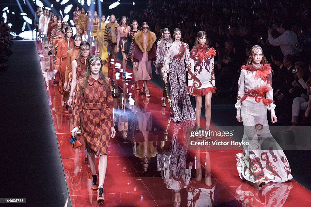 Just Cavalli - Runway & Close-ups - MFW FW2015