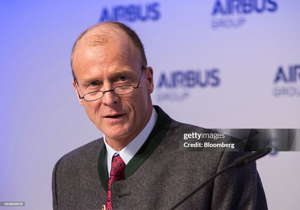 Airbus Group NV Chief Executive Officer Tom Enders Speaks At Annual News Conference