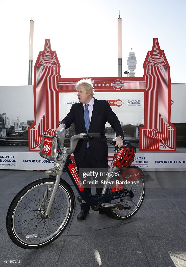 Santander Cycles Announcement - London