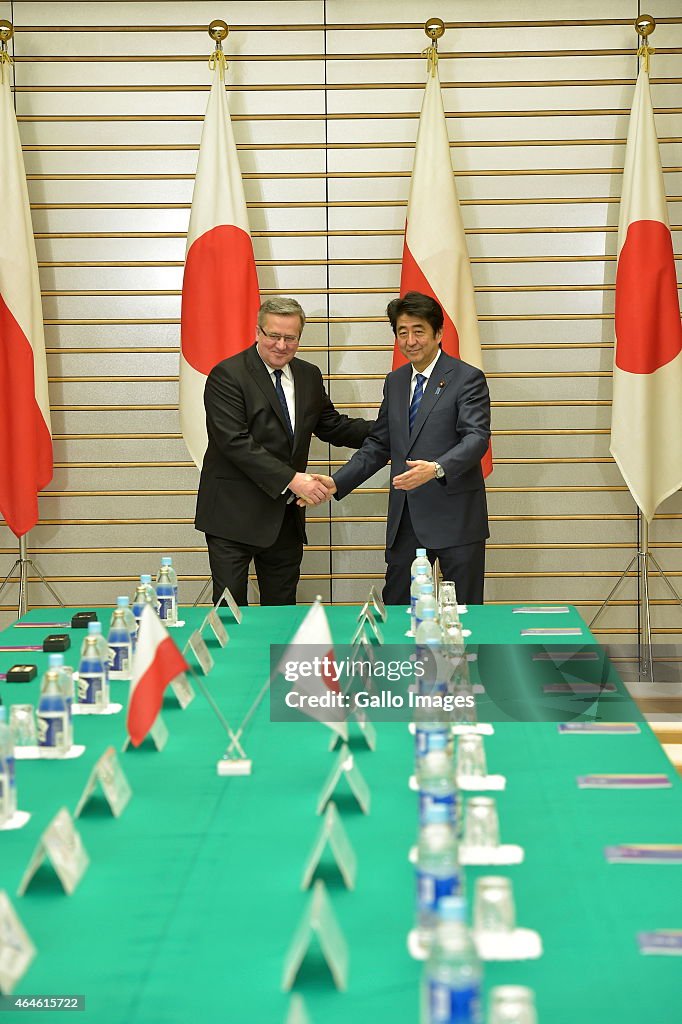 Summit Meeting between Japan and Poland