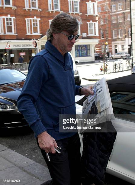 Richard Madeley sighting on February 27, 2015 in London, England.
