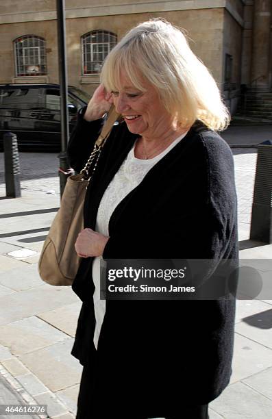 Judy Finnigan sighting on February 27, 2015 in London, England.