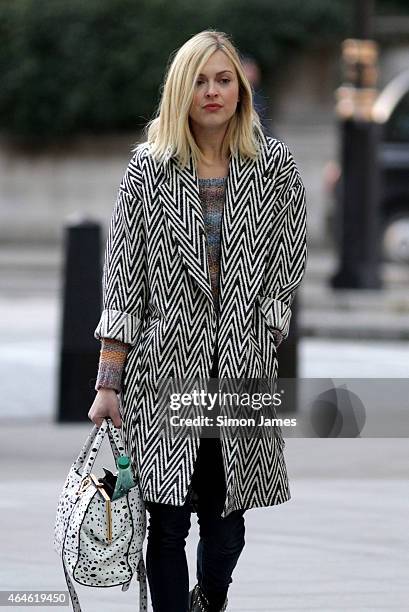 Fearne Cotton sighting at the BBC on February 27, 2015 in London, England.