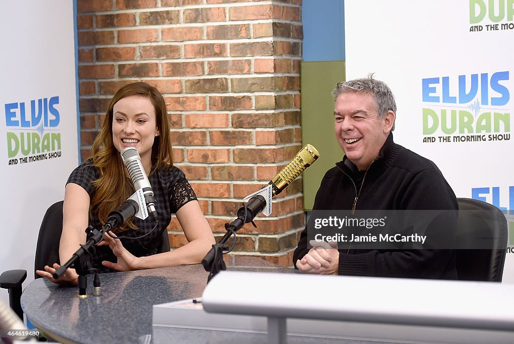 Olivia Wilde Visits "The Elvis Duran Z100 Morning Show"