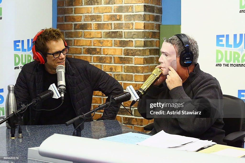 Kevin Bacon Visits "The Elvis Duran Z100 Morning Show"
