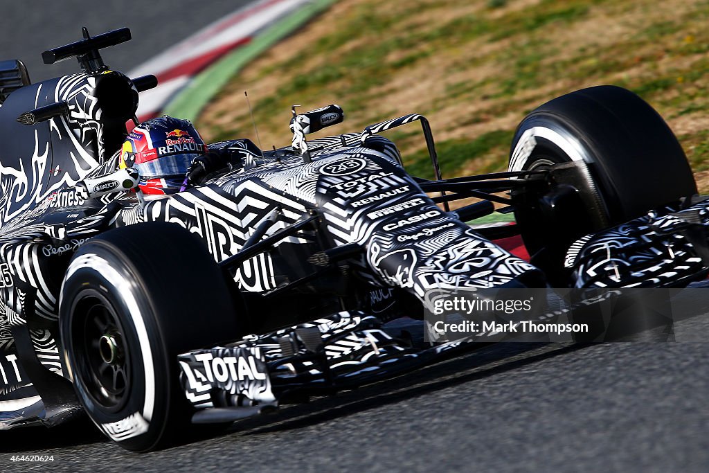 F1 Testing In Barcelona - Day Two