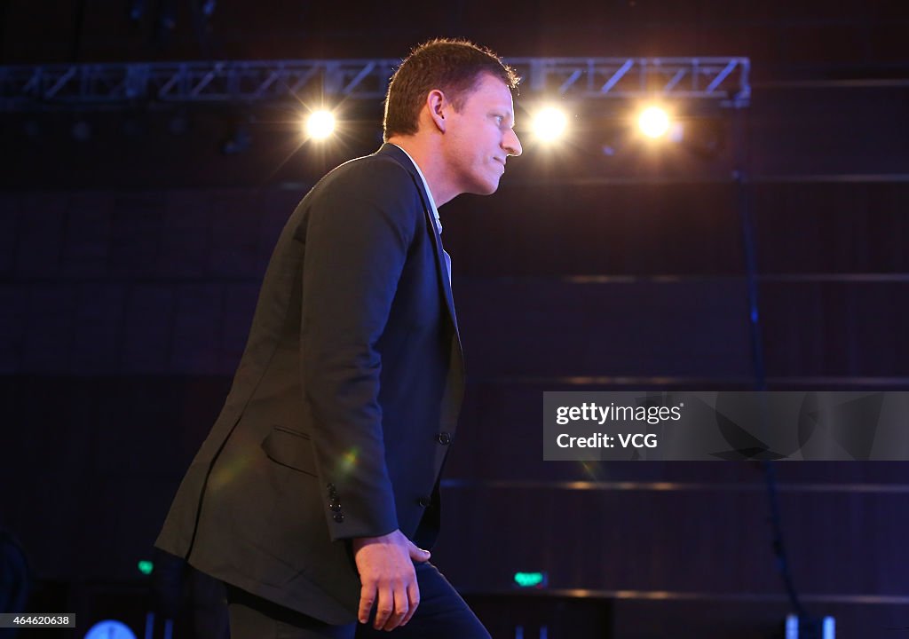 Peter Thiel Speaks In Beijing