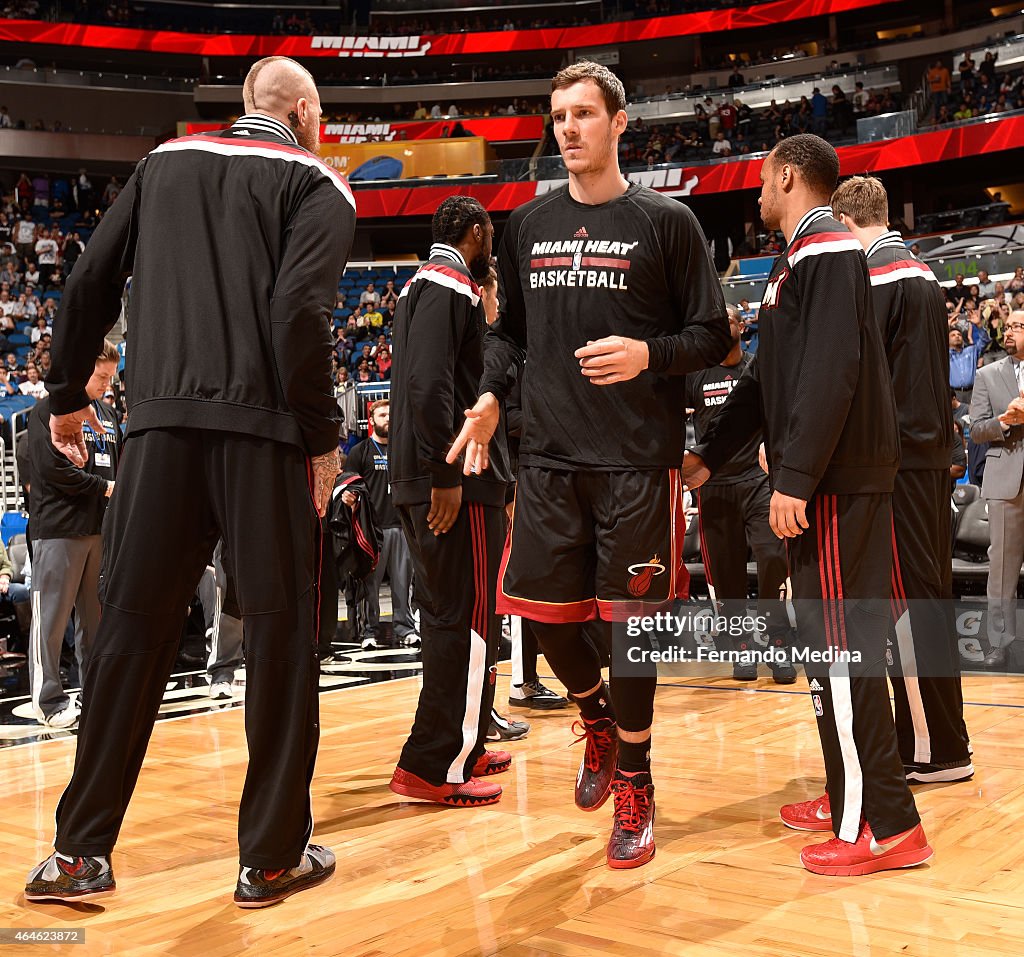 Miami Heat v Orlando Magic