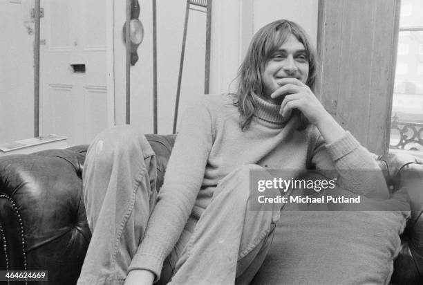 English multi-instrumentalist and composer Mike Oldfield, 9th February 1974.