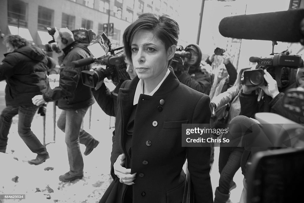 Marie Henein, Defence Attorney For Jian Ghomeshi, At College Park Court