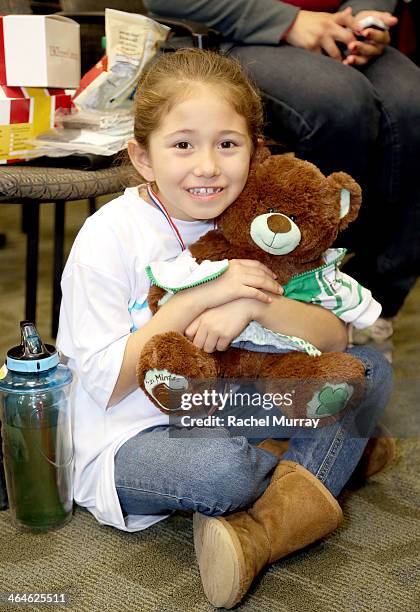 Alyssa Sanchez age 6, has had hearing loss since birth. Her mother Guillermina and father Joe both have normal hearing. With the help of hearing aids...
