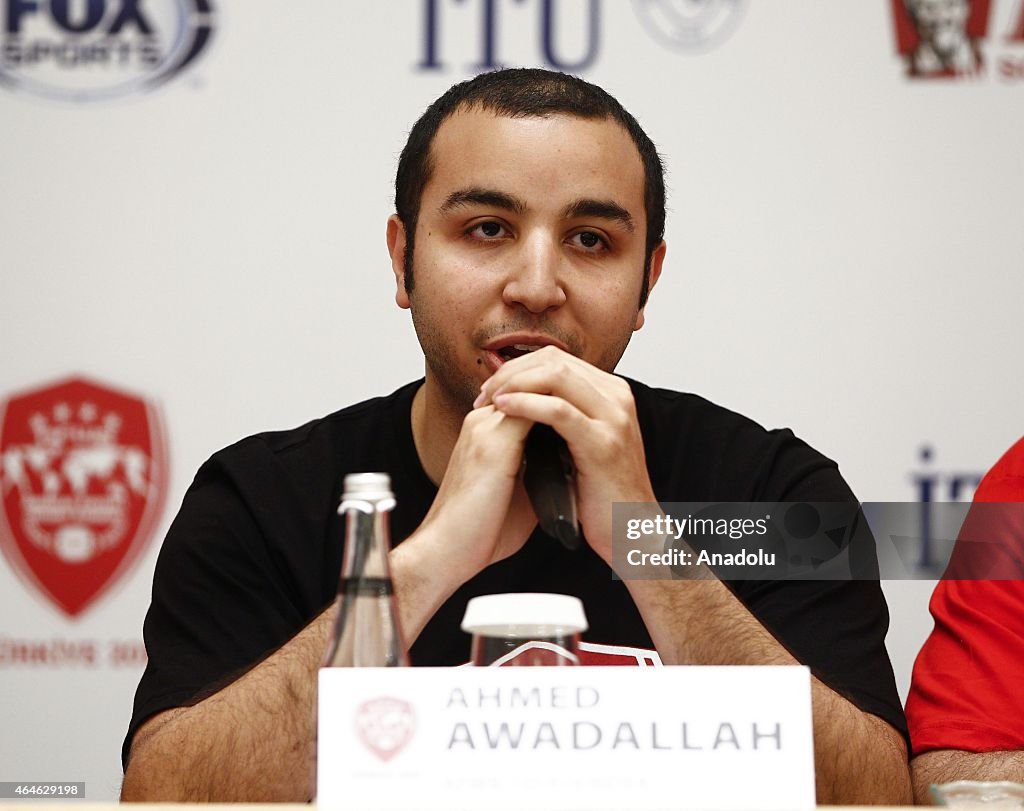 AFWB volunteers give press conference in Istanbul