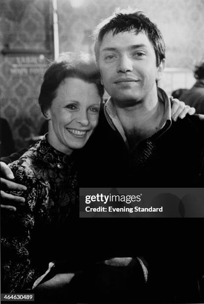 English actors Martin Shaw and Claire Bloom, 14th March 1974. They are starring in Edwin Sherin's revival of 'A Streetcar Named Desire' at the...