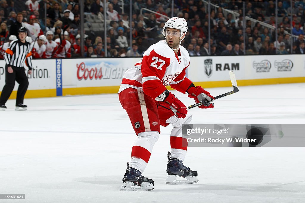 Detroit Red Wings v San Jose Sharks