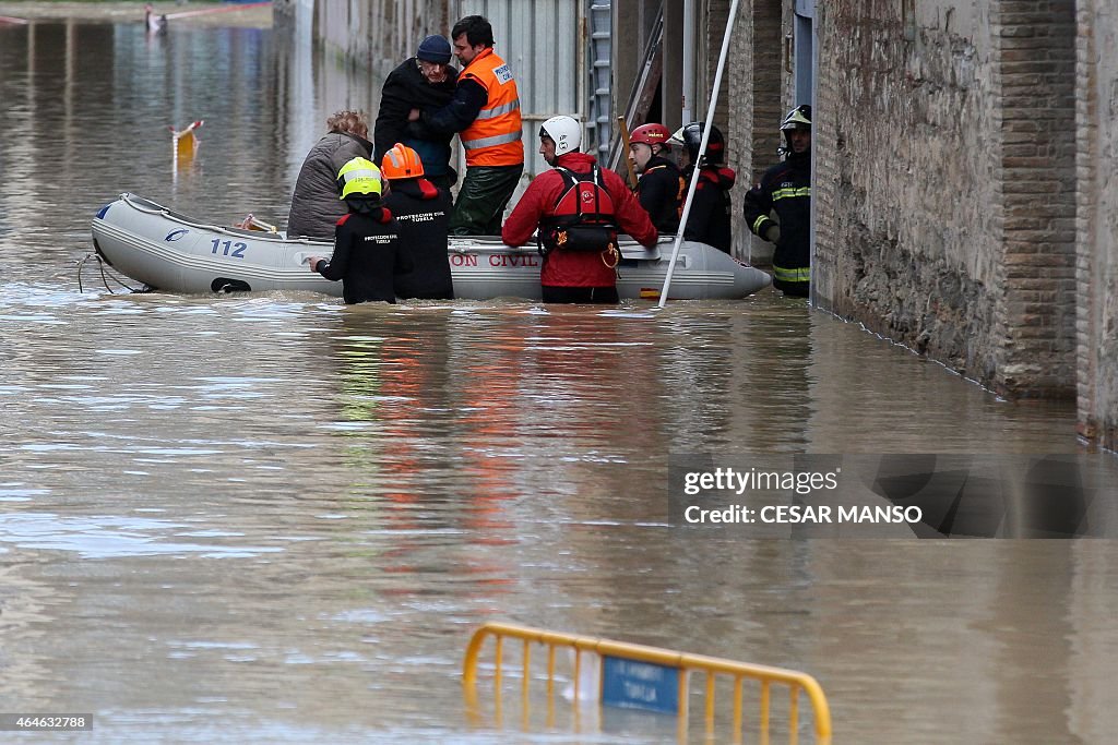 SPAIN-WEATHER-FLOODS