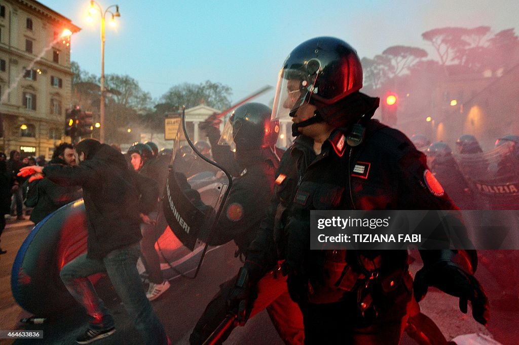 ITALY-POLITICS-DEMONSTRATION