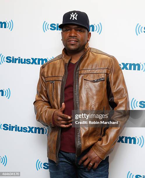 Mekhi Phifer vists at SiriusXM Studios on February 27, 2015 in New York City.