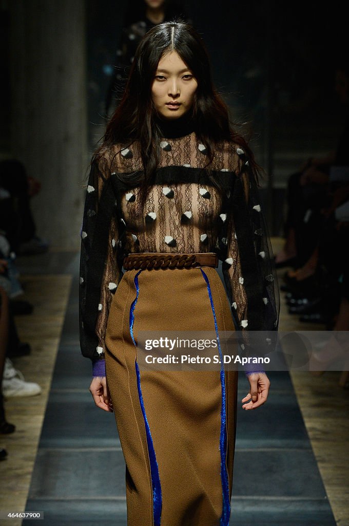 Marco De Vincenzo - Runway & Close-ups - MFW FW2015