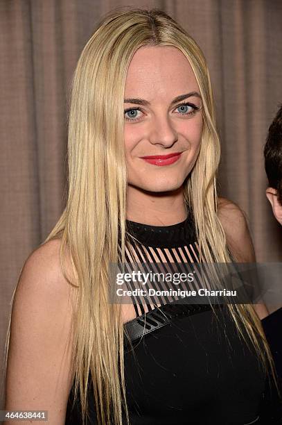 Claire Courtin-Clarins attends the Sidaction Gala Dinner at Pavillon d'Armenonville on January 23, 2014 in Paris, France.