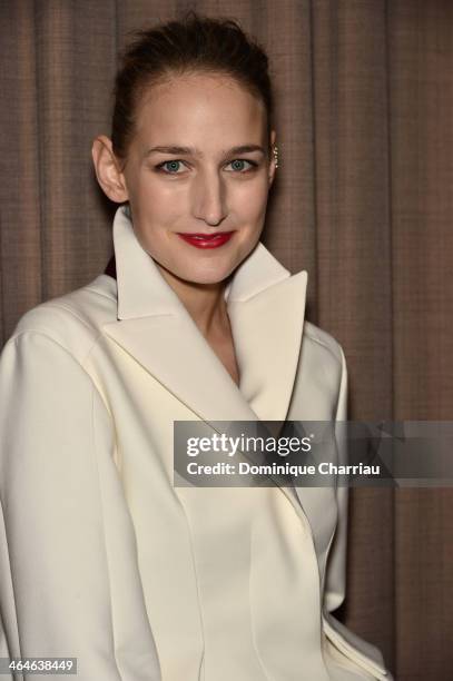 Leelee Sobieski attends the Sidaction Gala Dinner at Pavillon d'Armenonville on January 23, 2014 in Paris, France.