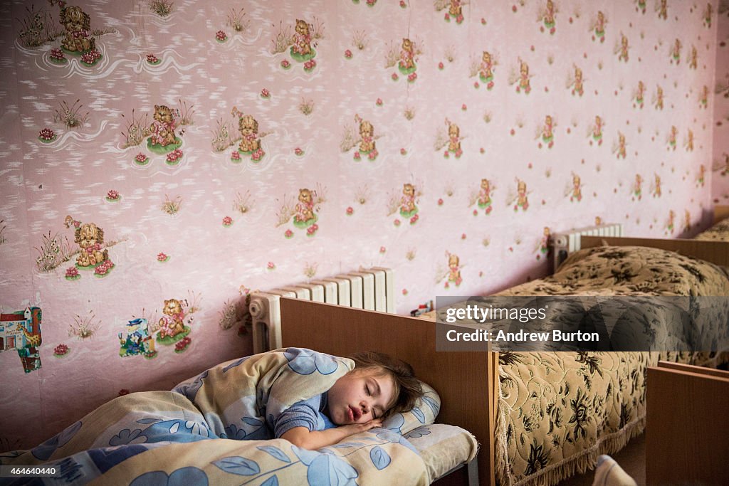 Orphanage And School In Torez, Ukraine Copes With Effects Of War In Region