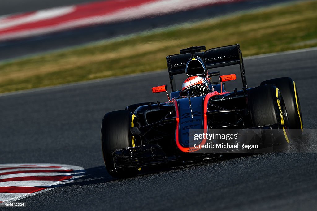 F1 Testing In Barcelona - Day Two
