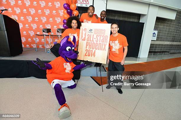 The WNBA and Phoenix Mercury announce the Boost Mobile WNBA All Star 2014 Game at the US Airway Center in Phoenix on July 19, 2014 on January 22,...