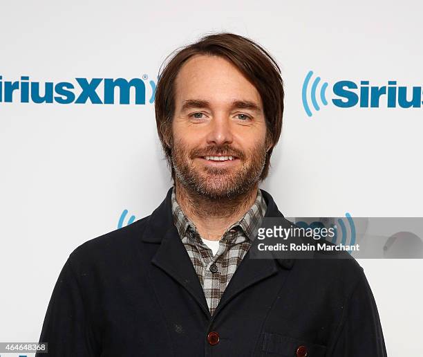 Will Forte vists at SiriusXM Studios on February 27, 2015 in New York City.