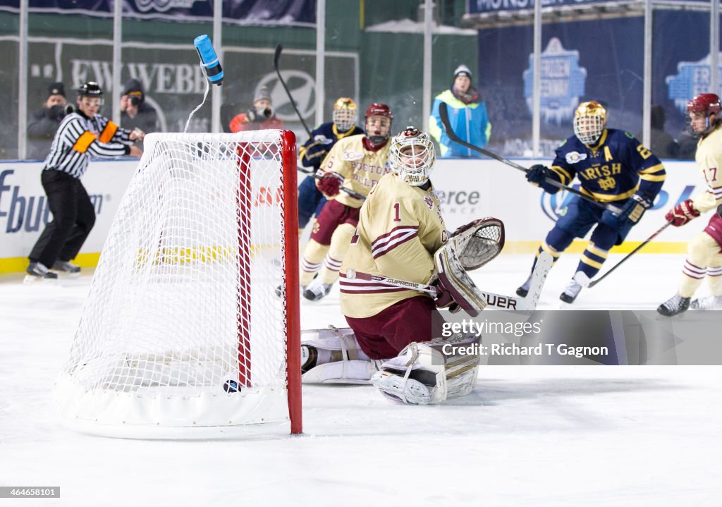 Frozen Fenway 2014: Notre Dame v Boston College
