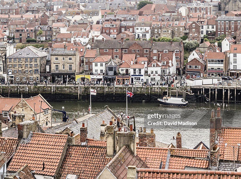 Whitby and the River Esk.