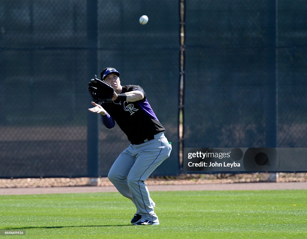 Colorado Rockies spring training in Scottsdale