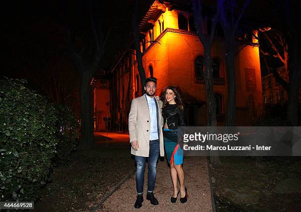 Danilo D Amombrosio attends during the Preview Screening of 'Zanetti Story' on February 27, 2015 in Milan, Italy.