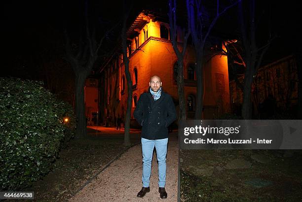 Tommaso Berni attends during the Preview Screening of 'Zanetti Story' on February 27, 2015 in Milan, Italy.
