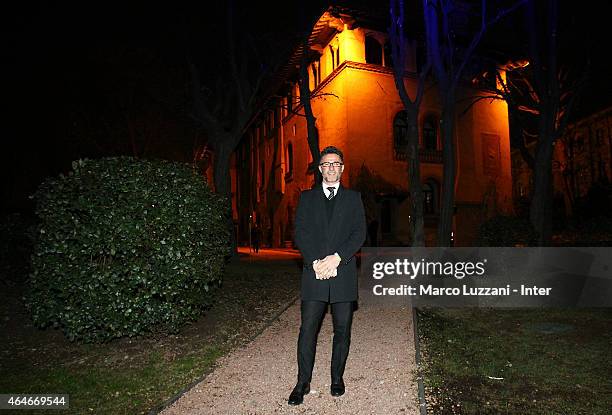 Benito Carbone attends during the Preview Screening of 'Zanetti Story' on February 27, 2015 in Milan, Italy.