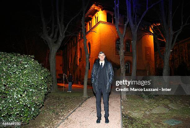 Francesco Toldo attends during the Preview Screening of 'Zanetti Story' on February 27, 2015 in Milan, Italy.