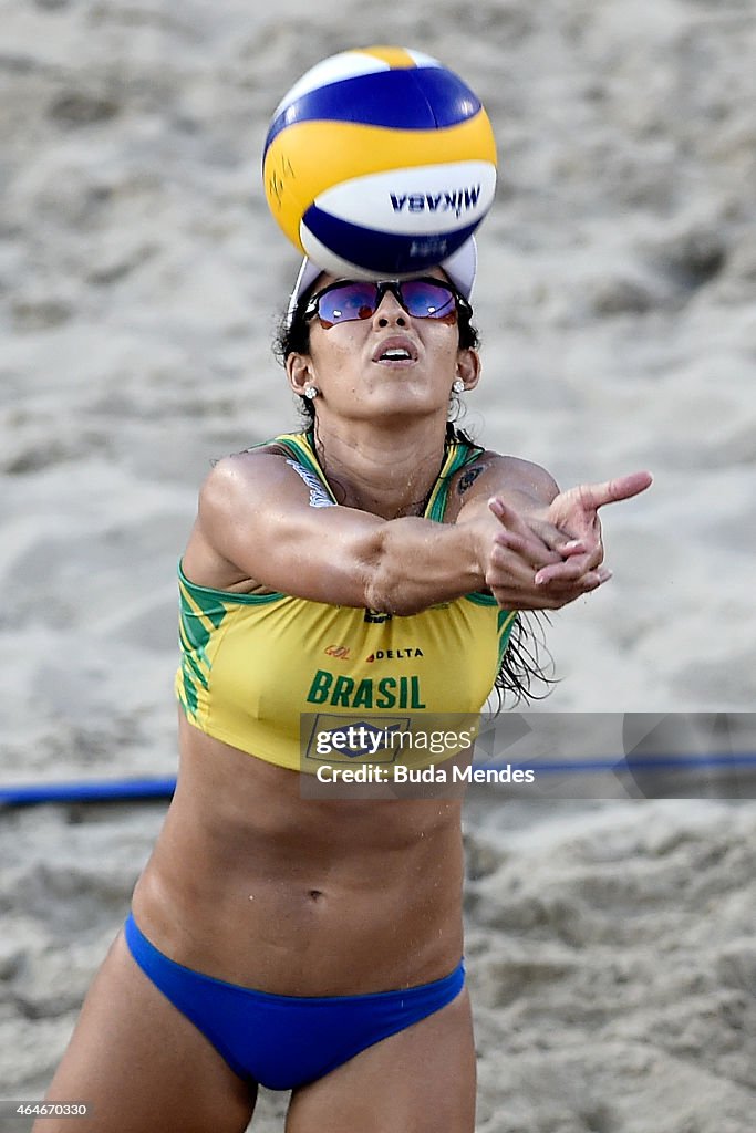 Brazil v USA Beach Volleyball International Challenge