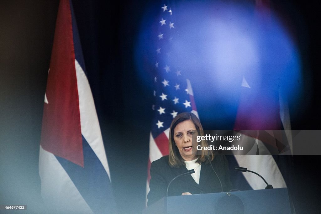 US and Cuban Delegations Press Conference