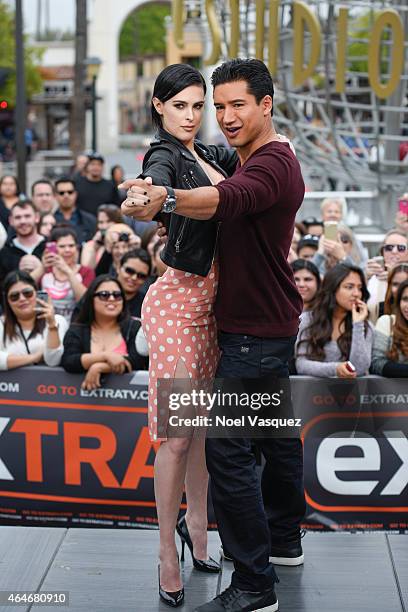 Royce Rumer Rumer Willis And Prince Royce On Extra Photos and Premium High Res ...