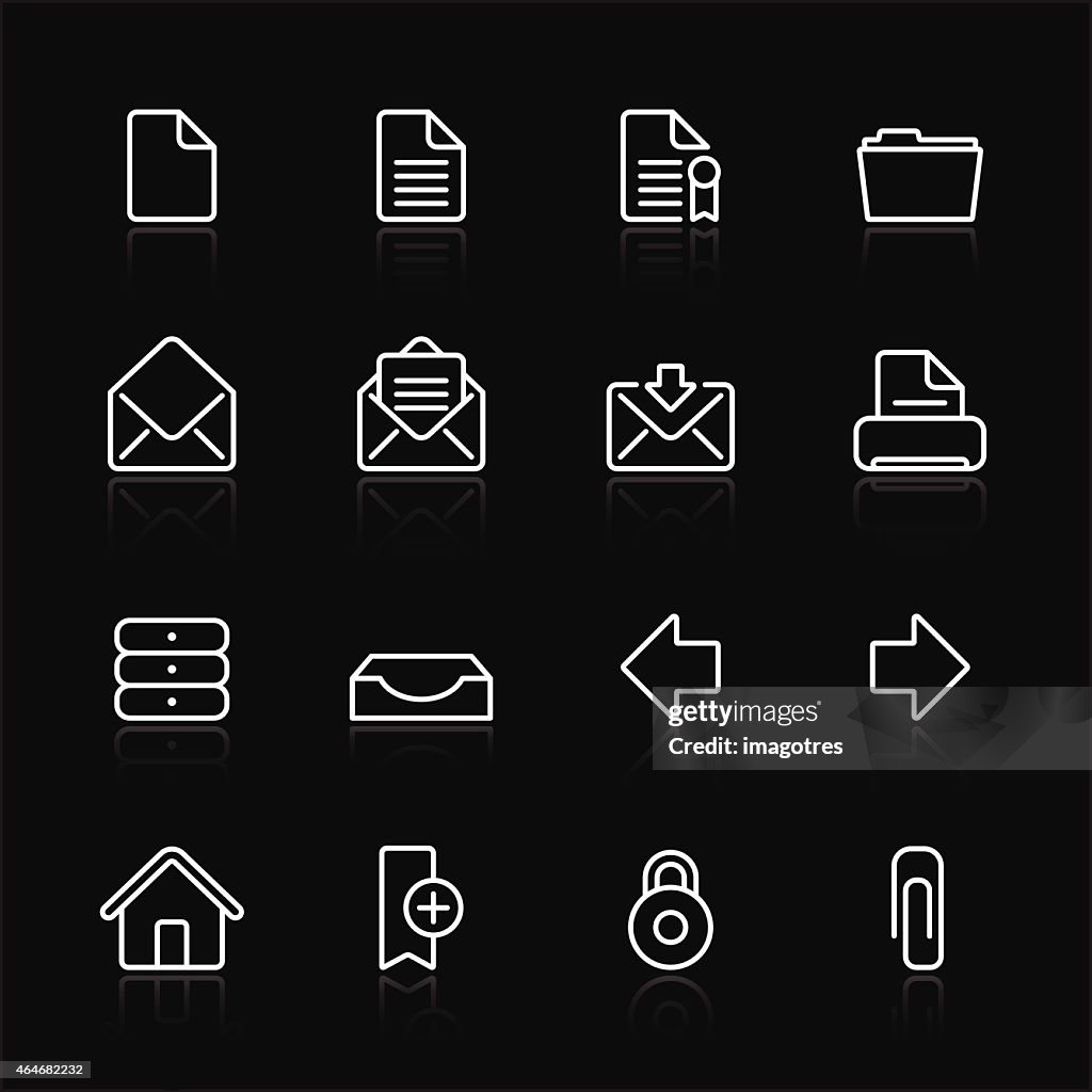 Internet Documents - Black Simple Icons