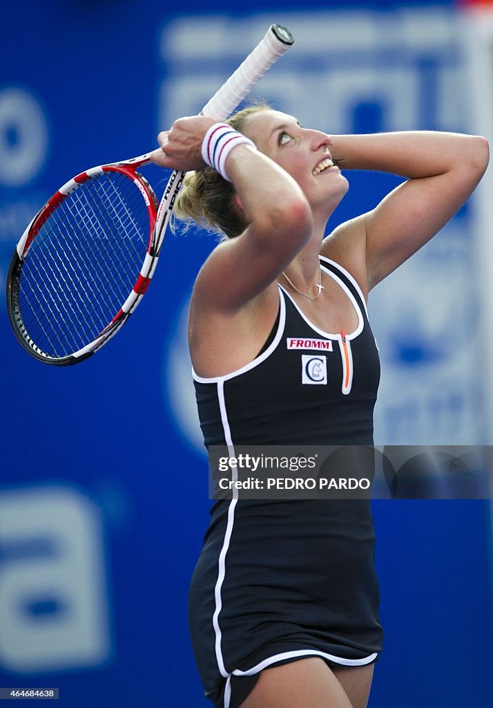 TENNIS-MEXICO-WTA-BACSINSZKY