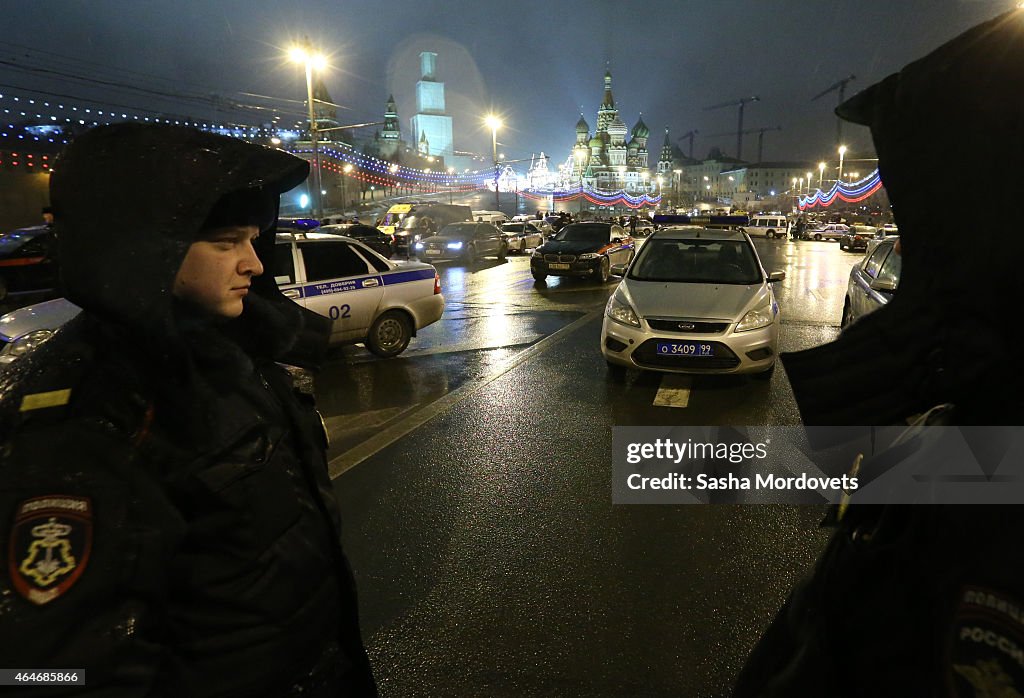 Russian Opposition Leader Boris Nemtsov Killed In Moscow