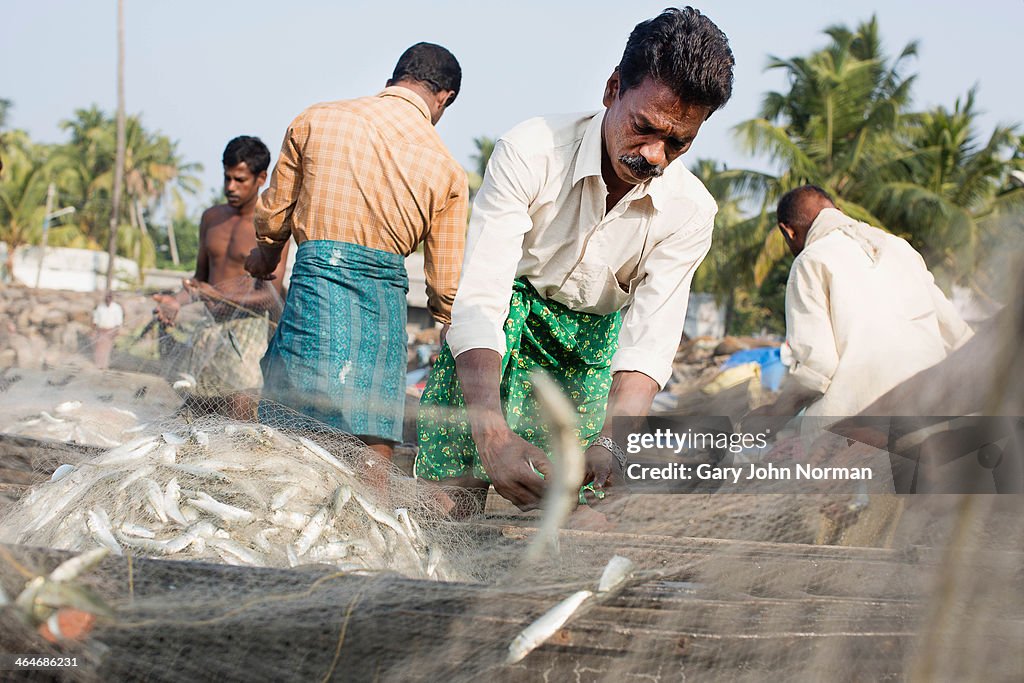 Fishermen in Kerala