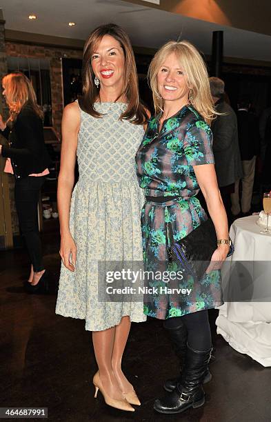 Heather Kerzner:Kelly Cooper Barr attend the Madderson London Spring/Summer 2014 womenswear collection launch party at Beaufort House on January 23,...