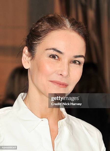 Cindy Bilton attends the Madderson London Spring/Summer 2014 womenswear collection launch party at Beaufort House on January 23, 2014 in London,...