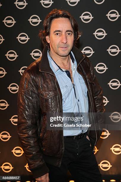 Dieter Landuris attends the presentation and vernissage of the calender "THE ADAM BY BRYAN ADAMS" for Opel at Haus der Kunst on January 23, 2014 in...