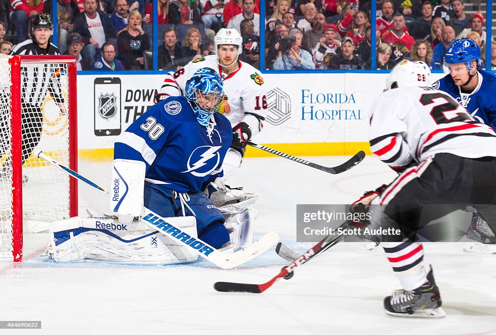 Chicago Blackhawks v Tampa Bay Lightning