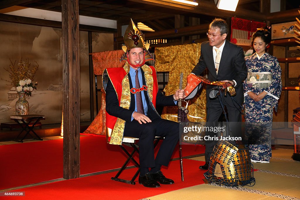 The Duke Of Cambridge Visits Japan - Day 3